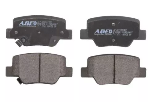 Brake Pad Set, disc brake ABE C22041ABE)