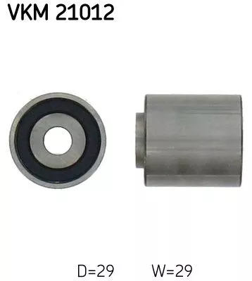 Deflection Pulley/Guide Pulley, timing belt SKF VKM 21012)