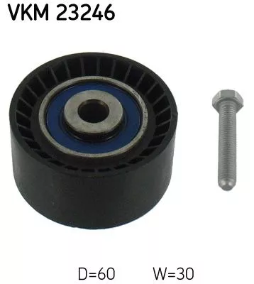 Deflection Pulley/Guide Pulley, timing belt SKF VKM 23246)
