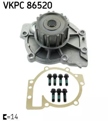 Wasserpumpe, Motorkühlung SKF VKPC 86520)
