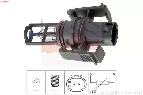 Sensor, Ansauglufttemperatur EPS 1.994.014)