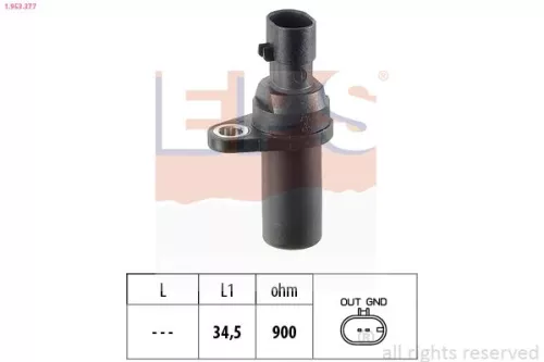 Sensor, Kurbelwellenimpuls EPS 1.953.377)