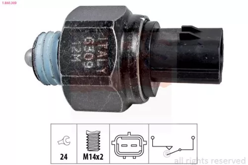Schalter, Rückfahrscheinwerfer EPS 1.860.309)