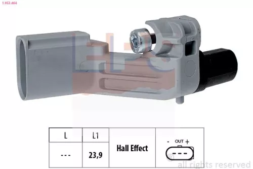 Sensor, Kurbelwellenimpuls EPS 1.953.464)