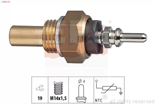 Sensor, Kühlmitteltemperatur EPS 1.830.131)