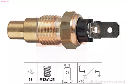 Sensor, Kühlmitteltemperatur EPS 1.830.159)