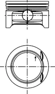 Kolben KOLBENSCHMIDT 40382600)