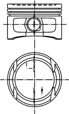 Kolben KOLBENSCHMIDT 99562620)