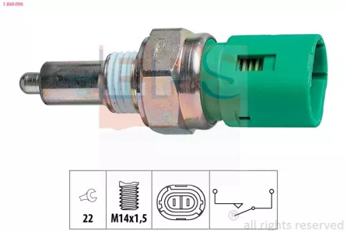 Schalter, Rückfahrscheinwerfer EPS 1.860.096)