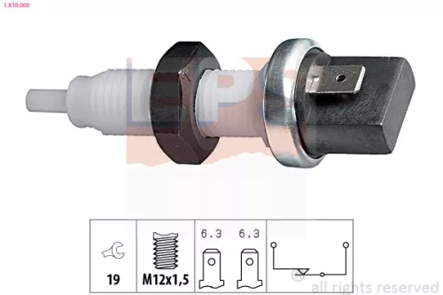 Bremslichtschalter EPS 1.810.000)
