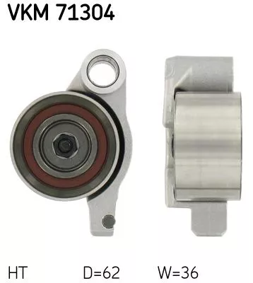 Tensioner Pulley, timing belt SKF VKM 71304)