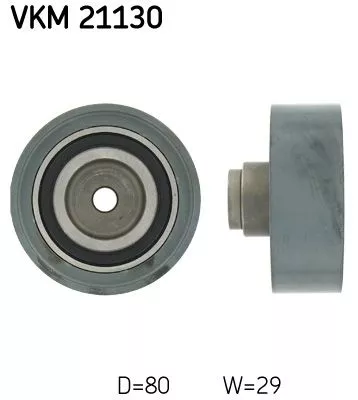 Deflection Pulley/Guide Pulley, timing belt SKF VKM 21130)