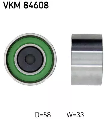 Deflection Pulley/Guide Pulley, timing belt SKF VKM 84608)