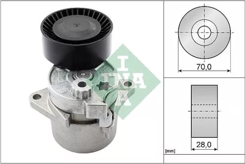 Riemenspanner, Keilrippenriemen Schaeffler INA 533 0017 10)