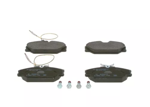 Bremsbelagsatz, Scheibenbremse BOSCH 0 986 461 765)