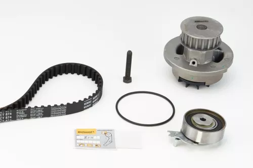 Water Pump & Timing Belt Kit CONTINENTAL CTAM CT874WP2)