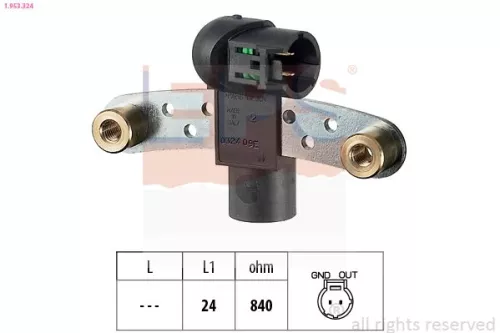 Sensor, Kurbelwellenimpuls EPS 1.953.324)