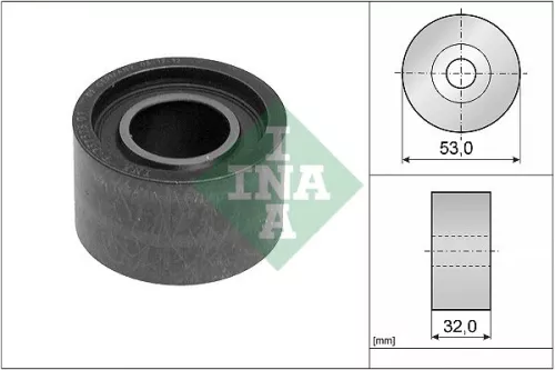 Deflection Pulley/Guide Pulley, timing belt Schaeffler INA 532 0225 10)