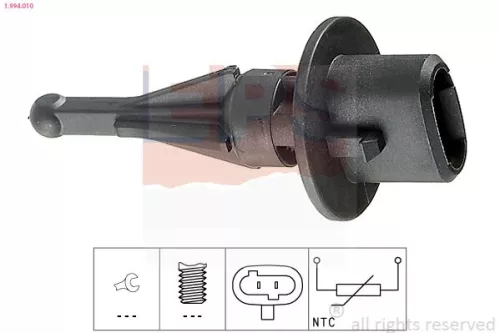 Sensor, Ansauglufttemperatur EPS 1.994.010)