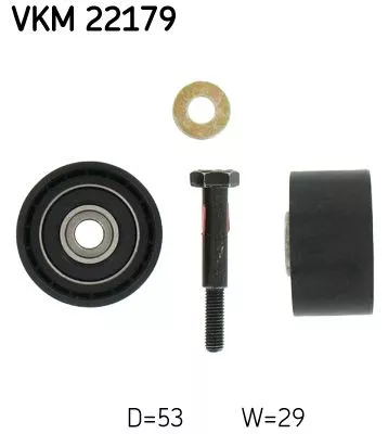 Deflection Pulley/Guide Pulley, timing belt SKF VKM 22179)