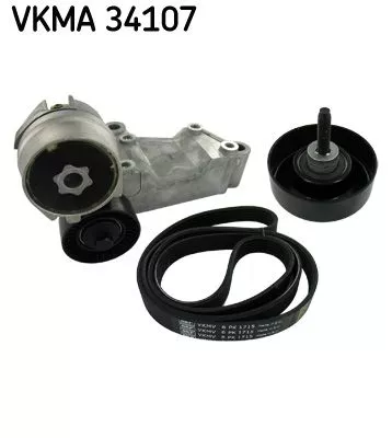 V-ribbed Belt Set SKF VKMA 34107)