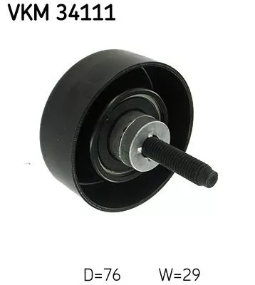 Umlenkrolle/Führungsrolle, Keilrippenriemen SKF VKM 34111)