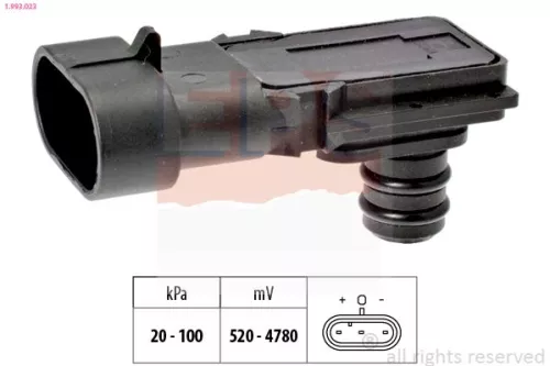 Luftdrucksensor, Höhenanpassung EPS 1.993.023)
