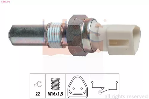 Schalter, Rückfahrscheinwerfer EPS 1.860.212)