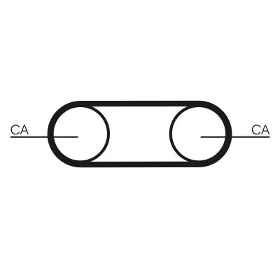 Timing Belt CONTINENTAL CTAM CT1112)