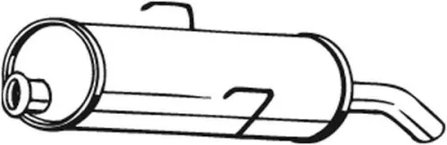 Endschalldämpfer BOSAL 19-0893)