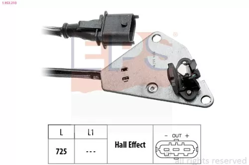 Sensor, Nockenwellenposition EPS 1.953.210)