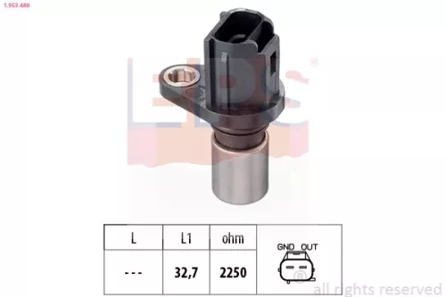 Sensor, Nockenwellenposition EPS 1.953.486)