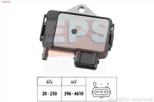 Luftdrucksensor, Höhenanpassung EPS 1.993.016)
