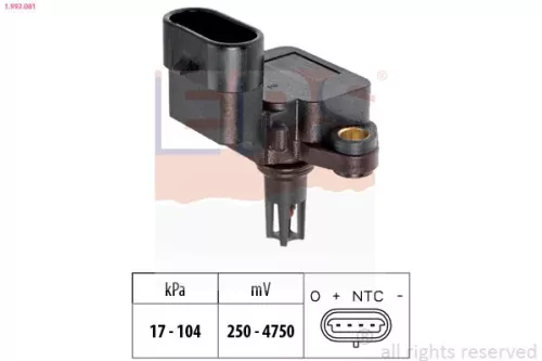 Luftdrucksensor, Höhenanpassung EPS 1.993.081)