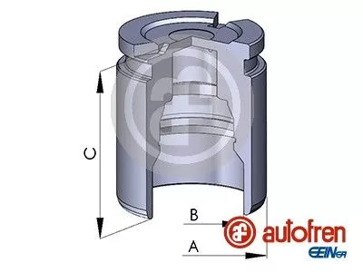 Kolben, Bremssattel AUTOFREN SEINSA D02593)