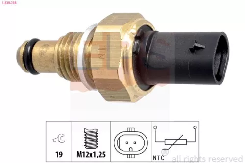 Sensor, Kraftstofftemperatur EPS 1.830.338)