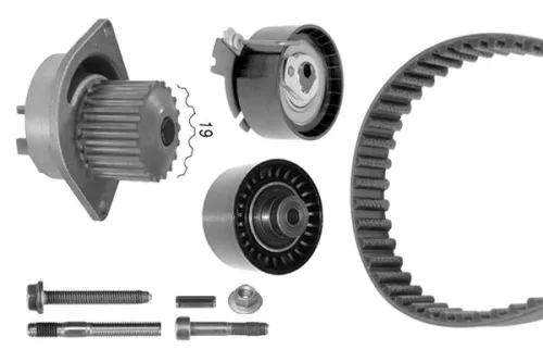 Water Pump & Timing Belt Kit BOSCH 1 987 948 711)