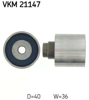 Deflection Pulley/Guide Pulley, timing belt SKF VKM 21147)