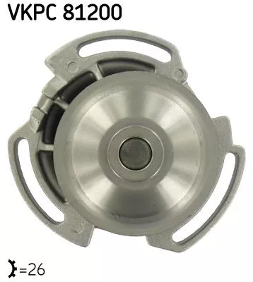 Wasserpumpe, Motorkühlung SKF VKPC 81200)
