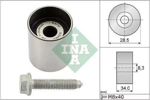 Deflection Pulley/Guide Pulley, timing belt Schaeffler INA 532 0197 10)