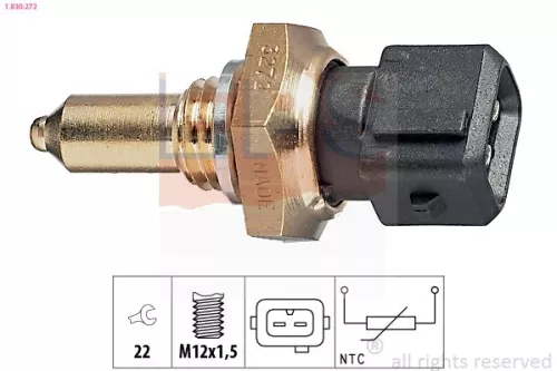 Sensor, Kühlmitteltemperatur EPS 1.830.272)