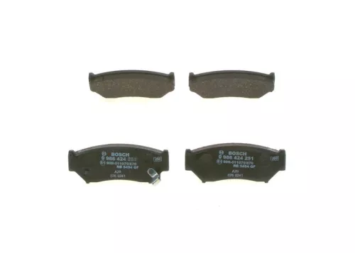Bremsbelagsatz, Scheibenbremse BOSCH 0 986 424 251)