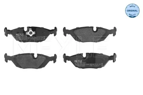 Bremsbelagsatz, Scheibenbremse MEYLE 025 206 7516)
