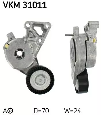 Riemenspanner, Keilrippenriemen SKF VKM 31011)