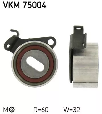 Spannrolle, Zahnriemen SKF VKM 75004)