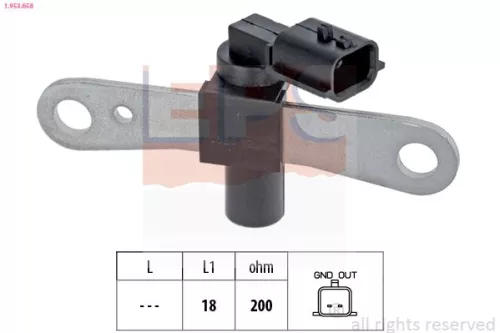 Sensor, Kurbelwellenimpuls EPS 1.953.658)
