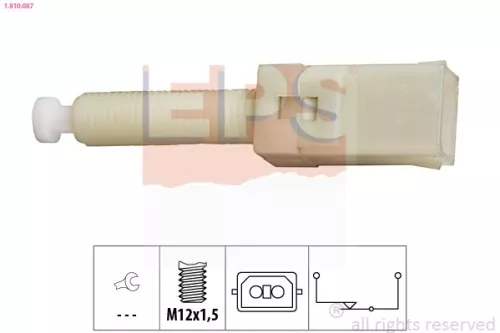 Bremslichtschalter EPS 1.810.087)