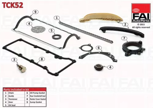 Timing Chain Kit FAI AutoParts TCK52)