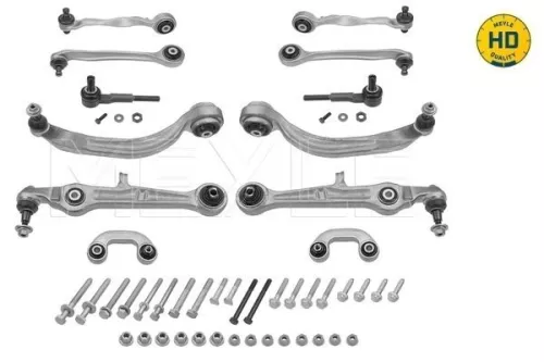 Control/Trailing Arm Kit, wheel suspension MEYLE 116 050 0085/HD)