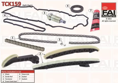 Timing Chain Kit FAI AutoParts TCK159)